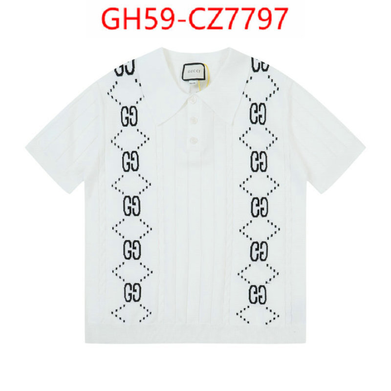 Clothing-Gucci cheap wholesale ID: CZ7797 $: 59USD