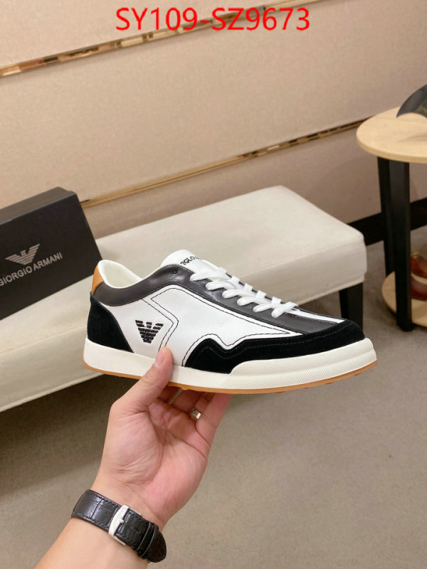 Men shoes-Armani top perfect fake ID: SZ9673 $: 109USD