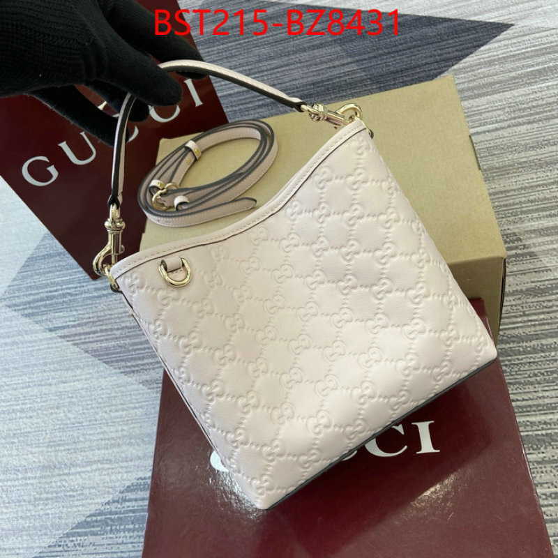 Gucci Bags(TOP)-Bucket bag- best like ID: BZ8431 $: 215USD,
