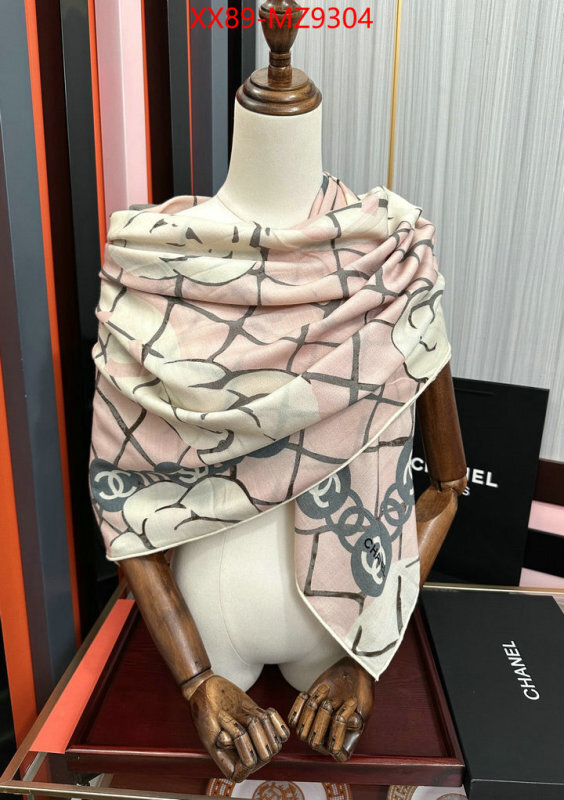 Scarf-Chanel shop ID: MZ9304 $: 89USD
