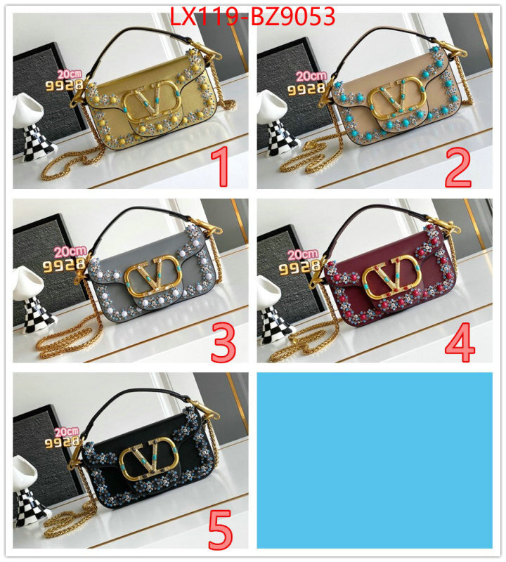 Valentino Bags(4A)-Crossbody- what is top quality replica ID: BZ9053 $: 119USD,