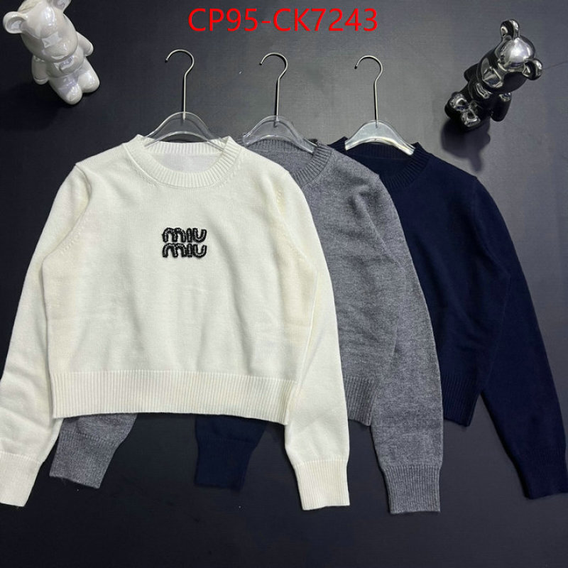 Clothing-MIU MIU aaaaa class replica ID: CK7243 $: 95USD