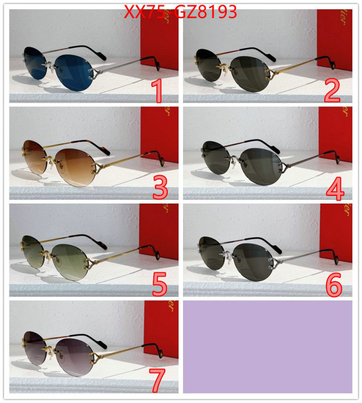 Glasses-Cartier best replica ID: GZ8193 $: 75USD