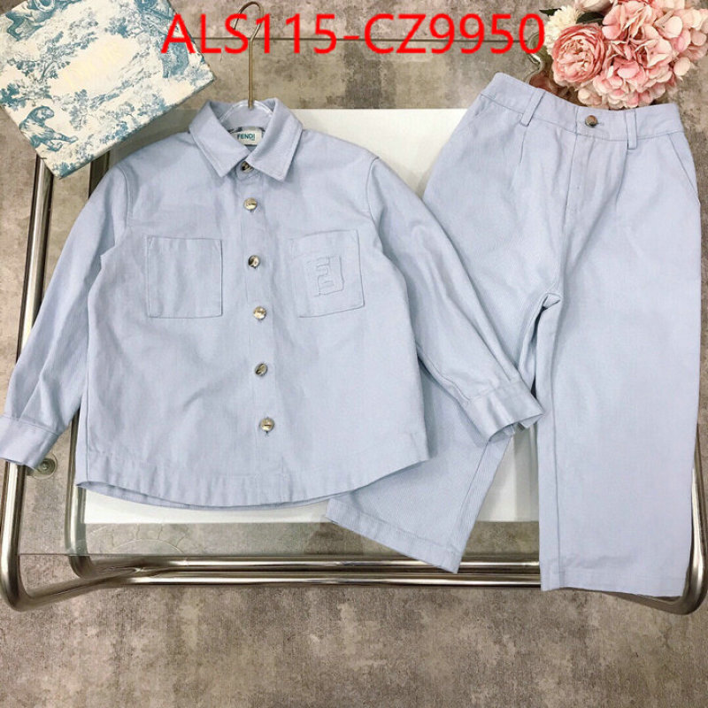 Kids clothing-Fendi where should i buy replica ID: CZ9950 $: 115USD