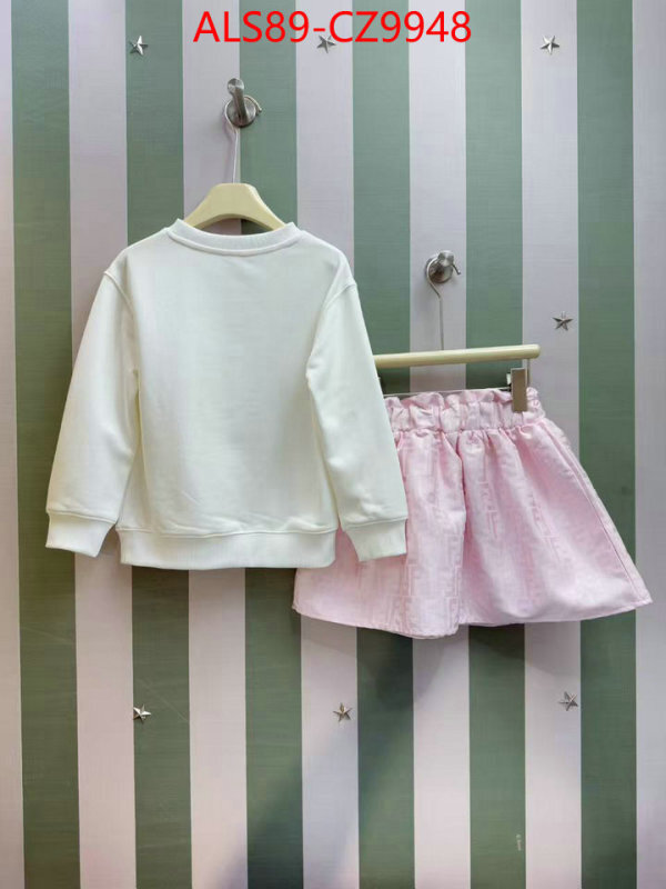 Kids clothing-Fendi highest quality replica ID: CZ9948 $: 89USD