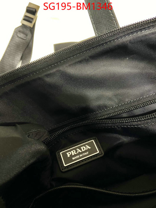 Prada Bags(TOP)-Backpack- top grade ID: BM1346 $: 195USD,