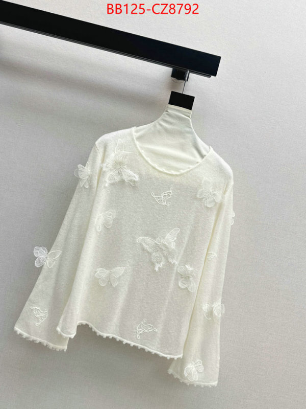 Clothing-Dior fake ID: CZ8792 $: 125USD