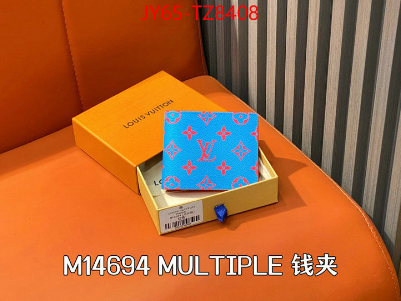 LV Bags(TOP)-Wallet wholesale ID: TZ8408 $: 65USD,