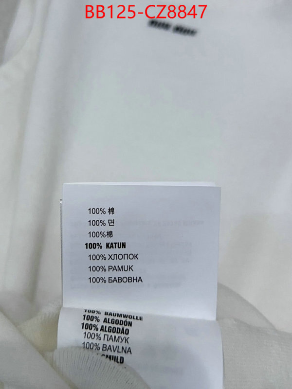 Clothing-MIU MIU aaaaa customize ID: CZ8347 $: 125USD