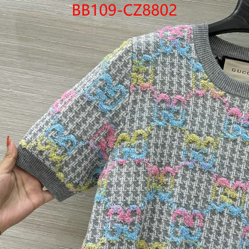 Clothing-Gucci shop ID: CZ8802 $: 109USD