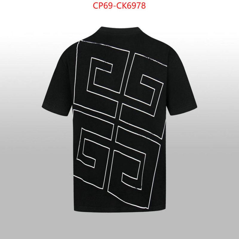 Clothing-Givenchy where quality designer replica ID: CK6978 $: 69USD