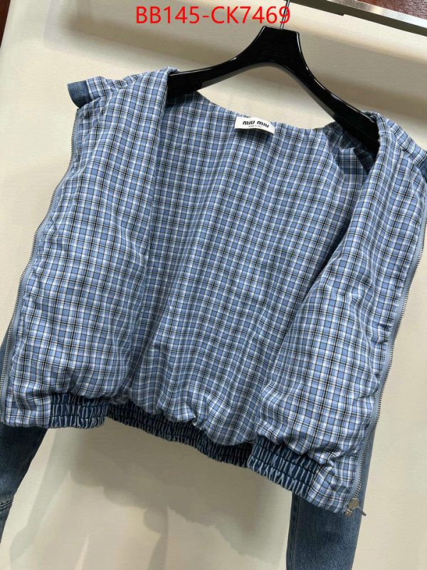 Clothing-MIU MIU 1:1 ID: CK7469 $: 145USD