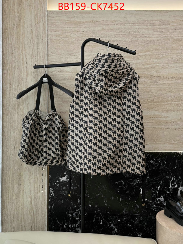 Clothing-MaxMara how quality ID: CK7452 $: 159USD