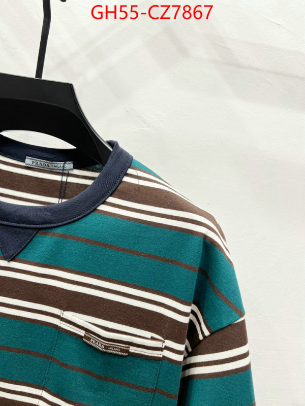 Clothing-Prada flawless ID: CZ7867 $: 55USD