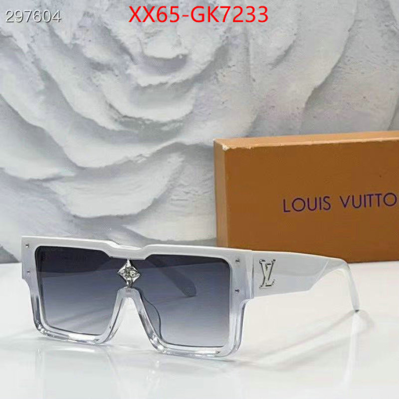 Glasses-LV designer high replica ID: GK7233 $: 65USD