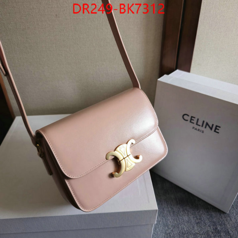 Celine Bags(TOP)-Triomphe Series cheap high quality replica ID: BK7312 $: 249USD,