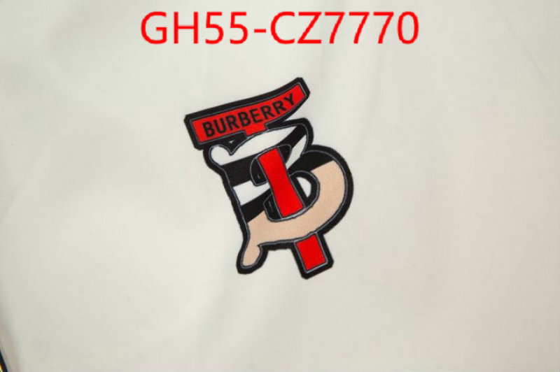 Clothing-Burberry designer wholesale replica ID: CZ7770 $: 55USD
