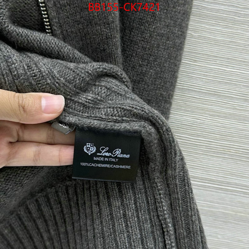 Clothing-Loro Piana how to find designer replica ID: CK7421 $: 155USD