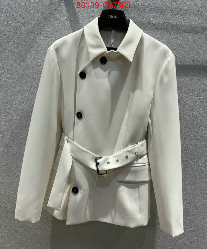 Clothing-Dior top quality ID: CK7368 $: 139USD
