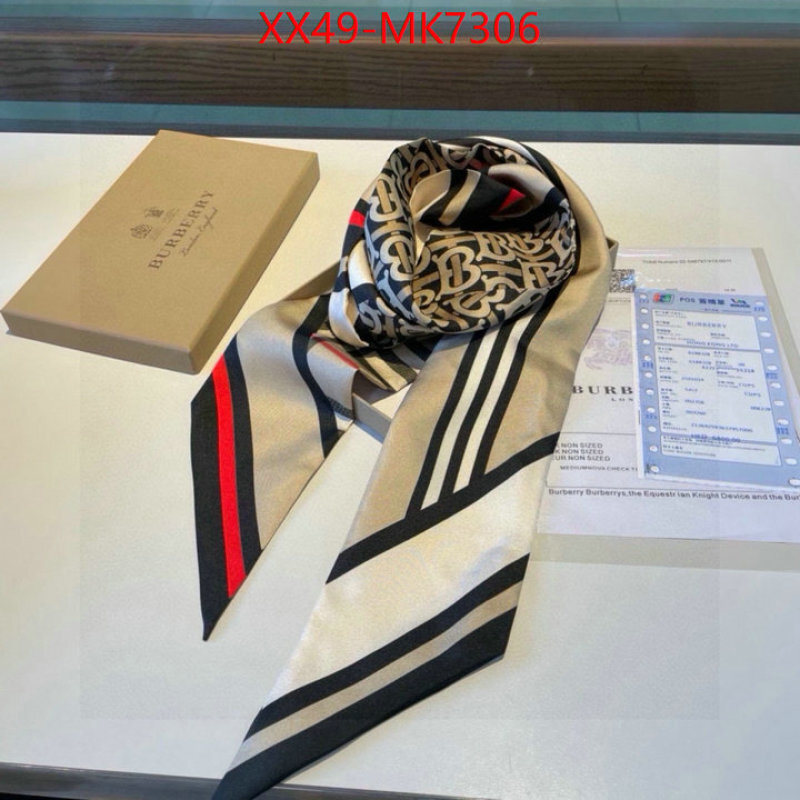 Scarf-Burberry shop ID: MK7306 $: 49USD