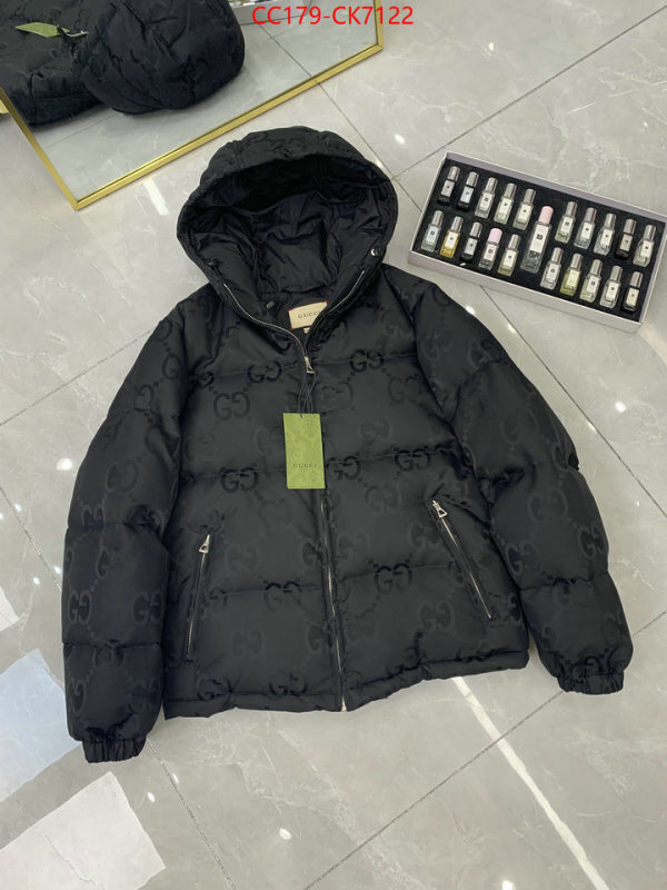 Down jacket Men-Gucci high-end designer ID: CK7122 $: 179USD