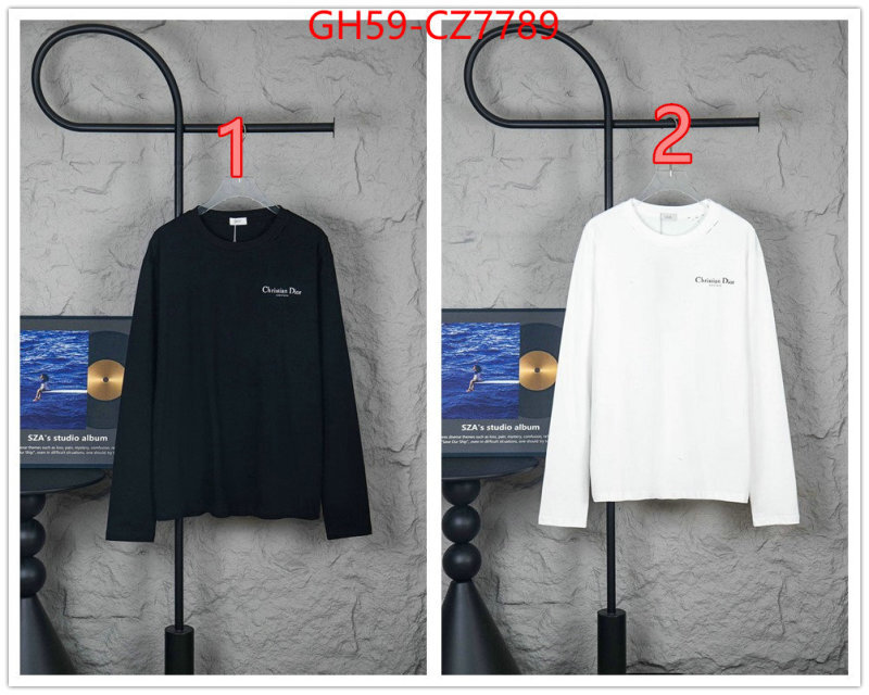 Clothing-Dior high quality replica ID: CZ7789 $: 59USD