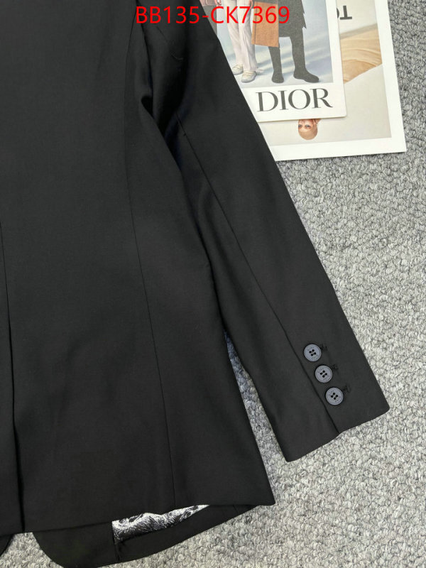Clothing-Dior what best replica sellers ID: CK7369 $: 135USD