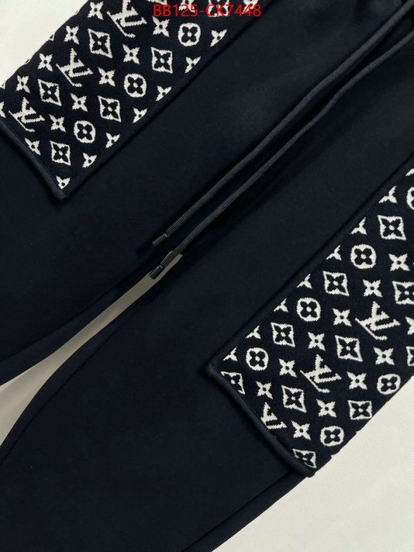 Clothing-LV quality aaaaa replica ID: CK7448 $: 125USD
