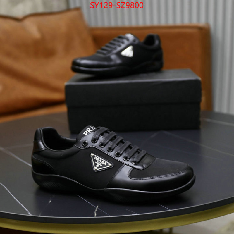 Men shoes-Prada luxury 7 star replica ID: SZ9800 $: 129USD
