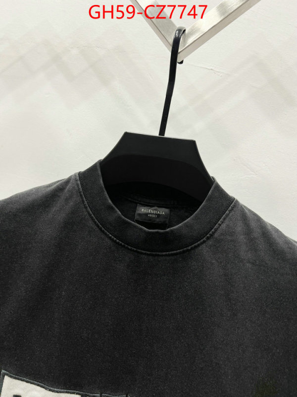 Clothing-Balenciaga wholesale ID: CZ7747 $: 59USD