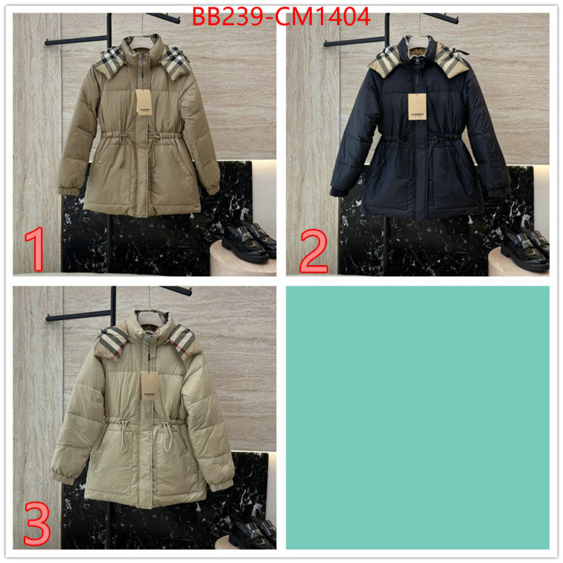 Clothing-Burberry 7 star replica ID: CM1404 $: 239USD