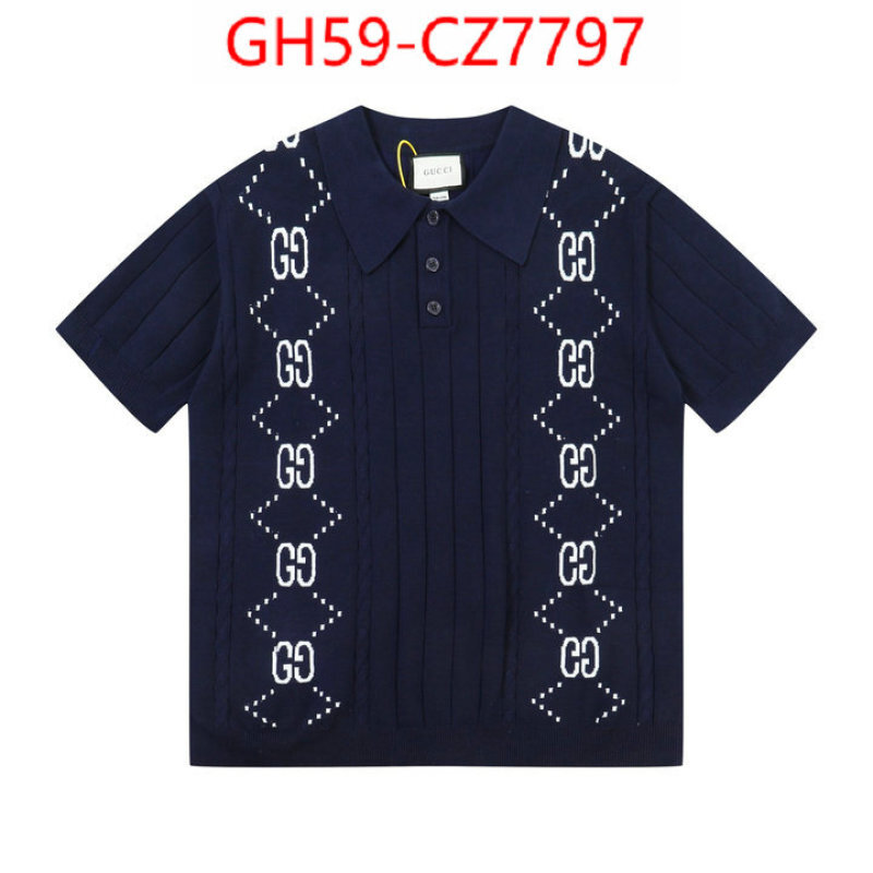 Clothing-Gucci cheap wholesale ID: CZ7797 $: 59USD