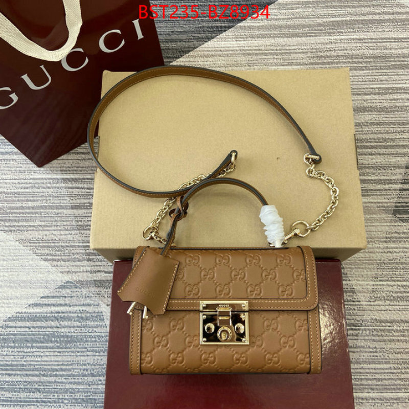 Gucci Bags(TOP)-Padlock- 2024 replica wholesale cheap sales online ID: BZ8934 $: 235USD,