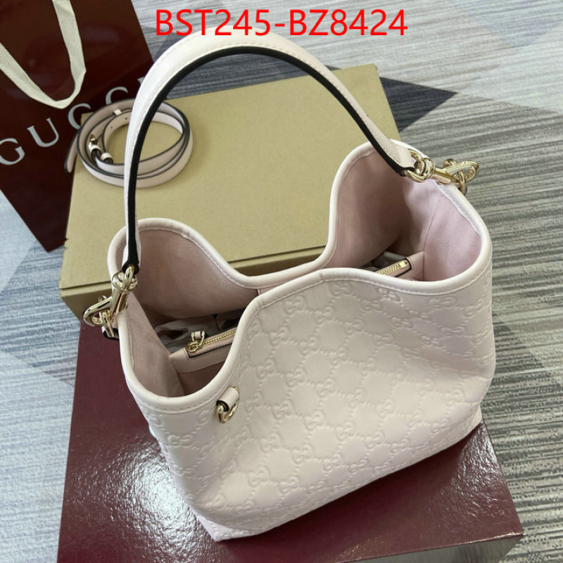 Gucci Bags(TOP)-Bucket bag- best aaaaa ID: BZ8424 $: 245USD,