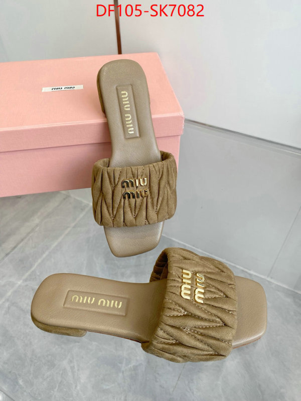 Women Shoes-Miu Miu replica 1:1 high quality ID: SK7082 $: 105USD