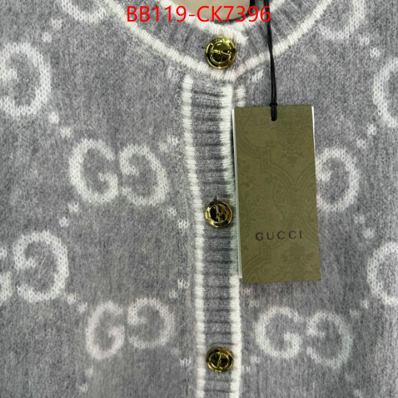 Clothing-Gucci highest quality replica ID: CK7396 $: 119USD