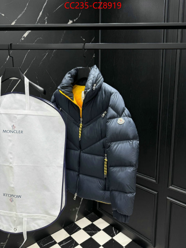 Down jacket Men-Moncler the best ID: CZ8919 $: 235USD