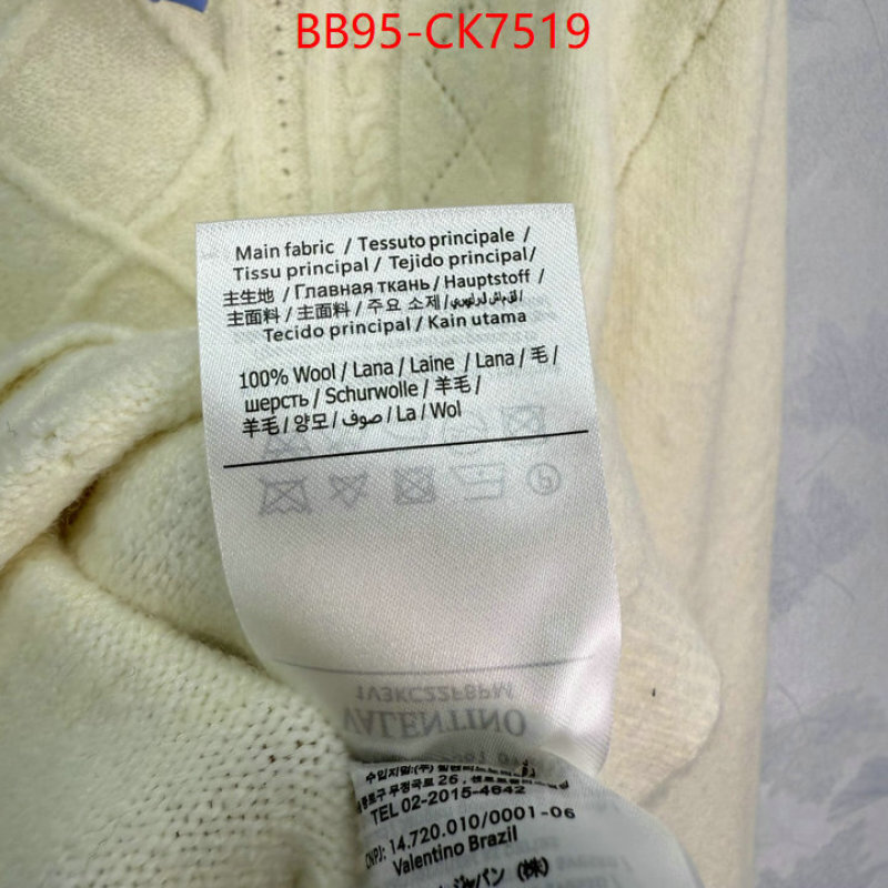 Clothing-Valentino flawless ID: CK7519 $: 95USD