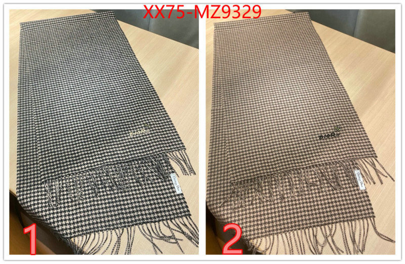 Scarf-Dior top brands like ID: MZ9329 $: 75USD