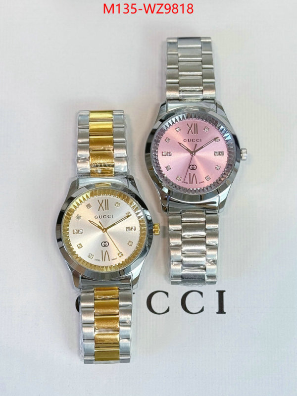 Watch(4A)-Gucci 1:1 ID: WZ9818 $: 135USD