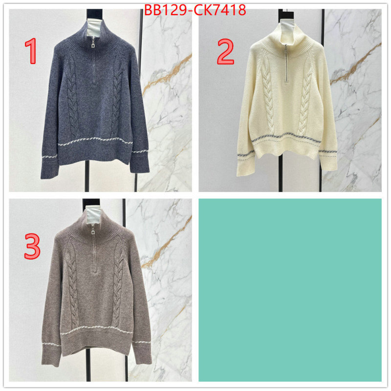 Clothing-Loro Piana where quality designer replica ID: CK7418 $: 129USD