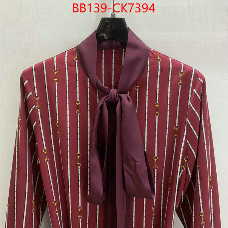 Clothing-Gucci can you buy knockoff ID: CK7394 $: 139USD