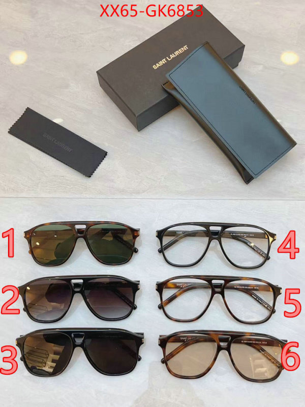 Glasses-YSL high quality happy copy ID: GK6853 $: 65USD