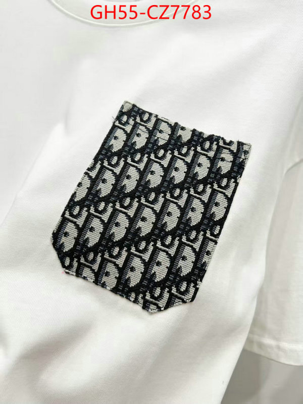 Clothing-Dior can you buy knockoff ID: CZ7783 $: 55USD