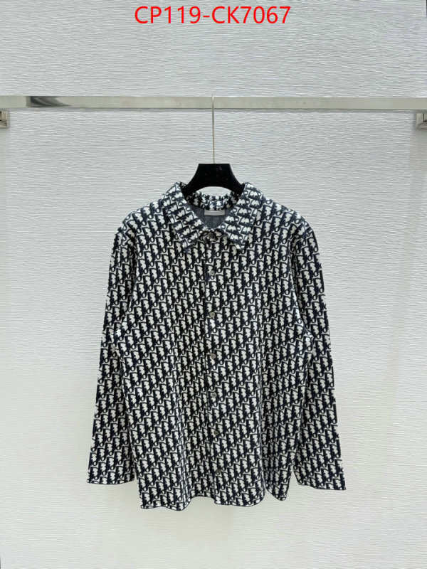 Clothing-Dior high quality ID: CK7067 $: 119USD