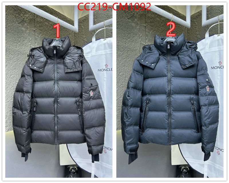 Down jacket Men-Moncler the most popular ID: CM1092 $: 219USD