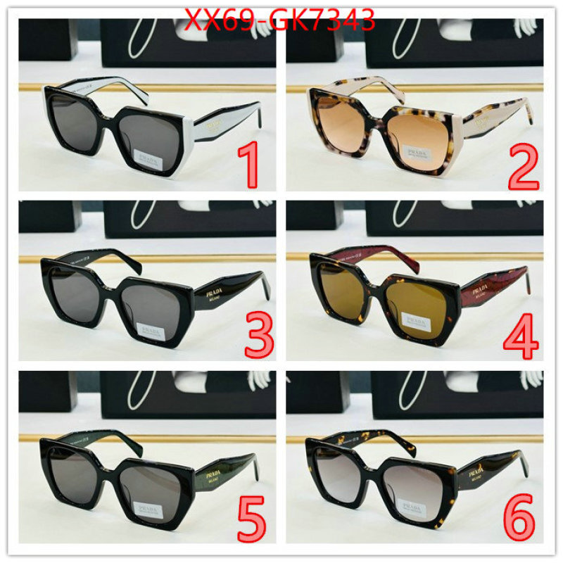 Glasses-Prada high quality ID: GK7343 $: 69USD