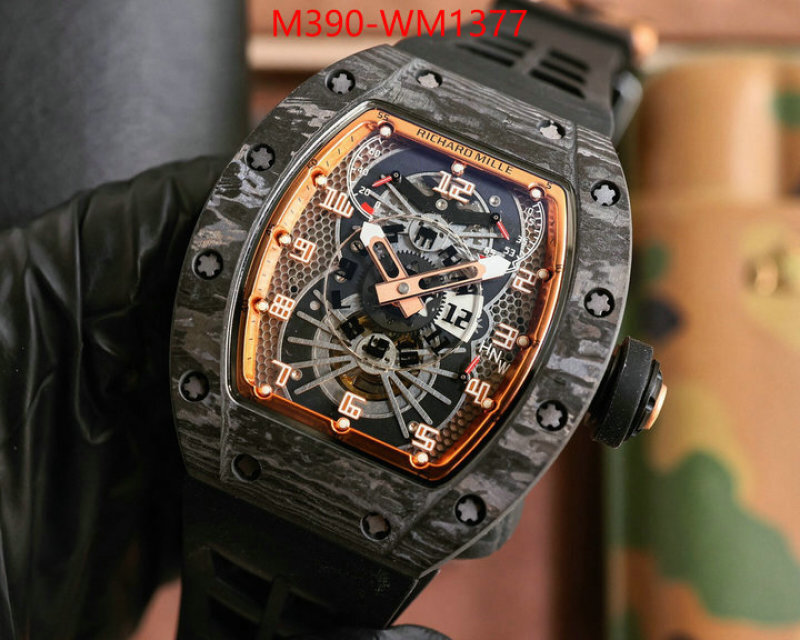 Watch(TOP)-Richard Mille replcia cheap ID: WM1377 $: 390USD