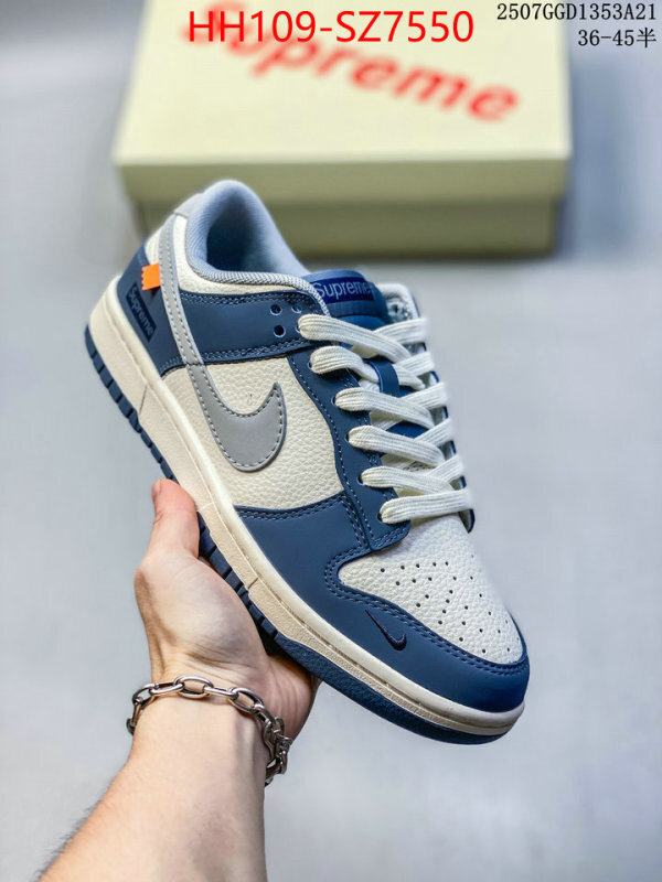 Men Shoes-Nike the top ultimate knockoff ID: SZ7550 $: 109USD