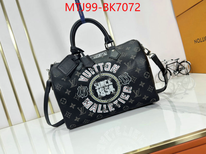 LV Bags(4A)-Speedy- wholesale replica ID: BK7072 $: 99USD,